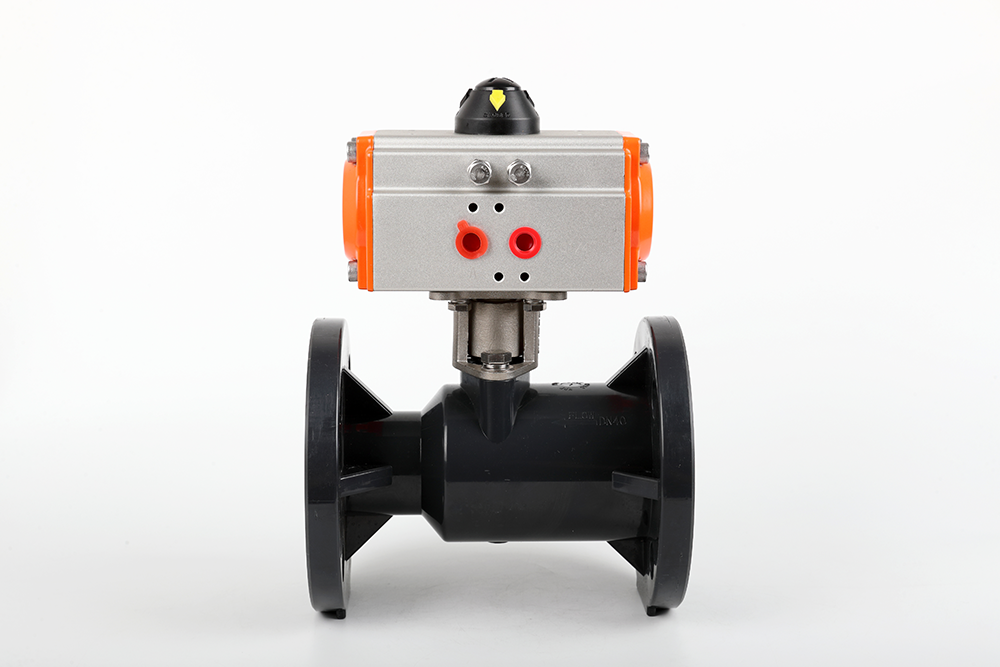 咸宁气动法兰一体球阀